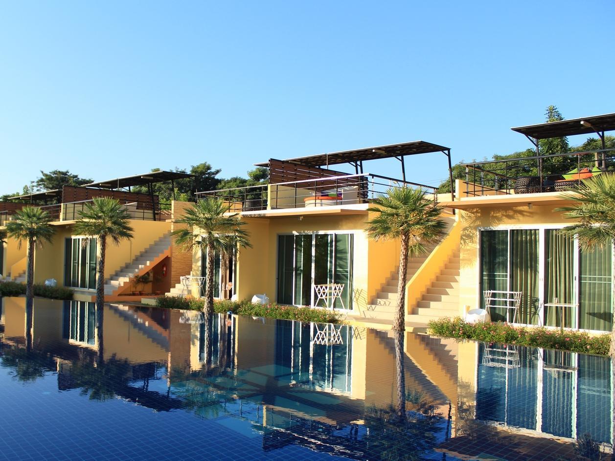 Proud Garden Aparthotel Bang Bo Exterior foto